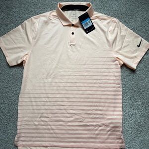 Nike Men's Light Peach Polo Shirt